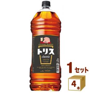 ウイスキー サントリー トリスクラシック 4000ml 4Lペット 1ケース (4本)whisky｜izmic-ec