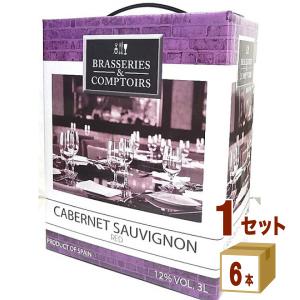 赤ワイン ブラッスリー エ コントワール カベルネ ソーヴィニヨン バッグインボックス 3000ml×6本 wine