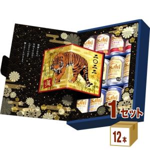アサヒ スーパードライジャパンスペシャルバラエティ装飾付きセット JS-YGX3 (350ml×12本） ×1箱