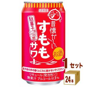 合同酒精 昔懐かしい すももサワー 350ml×24本×1ケース
