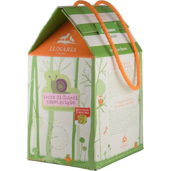 オレンジワイン ルナーリア ピノグリージョ 3L 3000ml BIB バックインボックスビオディナ...