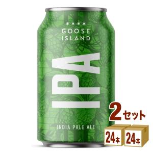 【特売】輸入ビール グースアイランド IPA 缶 韓国製造 355ml 2ケース(48本)【賞味期限2024年4月30日】