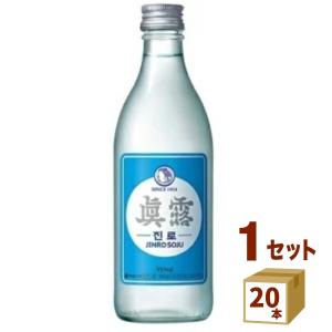 JINRO（眞露） 本数選択可 ジンロイズベク (JINRO is back) 360ml 16.9