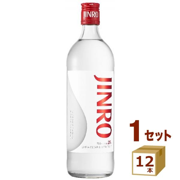 韓国焼酎 眞露 JINRO 25゜ 700ml×1ケース(12本)