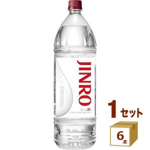 韓国焼酎 眞露 JINRO 25゜ 1.8Lペット 1800ml×6本｜izmic-ec