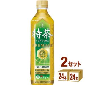 特茶 サントリー 伊右衛門 ペットボトル500ml 48本...