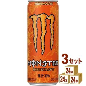 エナジードリンク モンスターカオス缶 355ml 3ケース (72本)｜izmic-ec