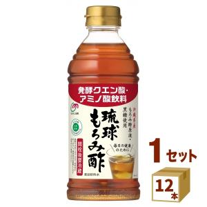 マルキン忠勇 琉球もろみ酢プレーンペット  500ml×12本