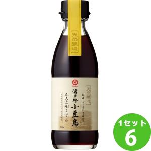 マルキン忠勇 醤の郷 小豆島丸 大豆生 しょうゆ  200ml×6本