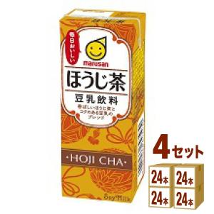 マルサン 豆乳飲料 ほうじ茶 200ml×96本