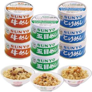 サンヨー堂 飯缶 めし缶 詰め合わせセット