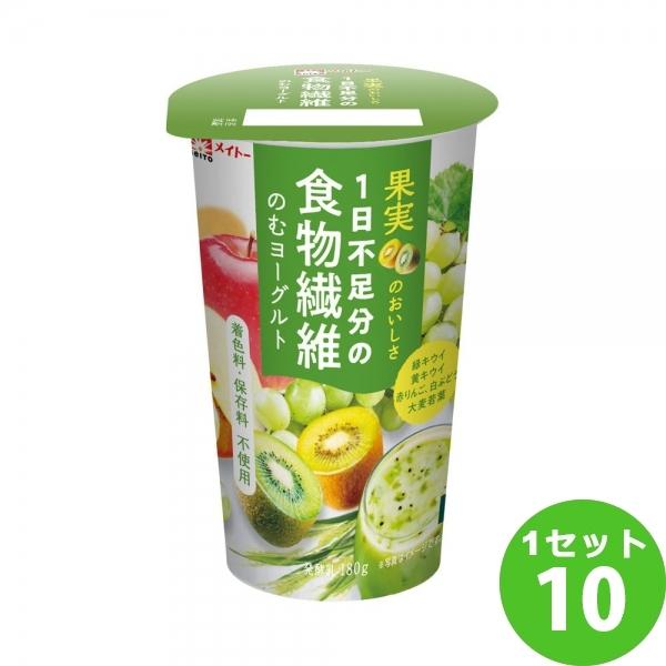 1日不足分の食物繊維のむヨーグルト  180ml×10本 協同乳業