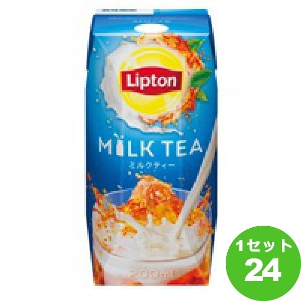 森永乳業 リプトン ミルクティー  パック  200ml×24本