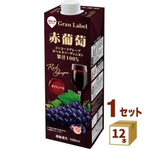 葡萄好き 送料無料 スジャータ めいらく 赤葡萄 1000ml×12本 : 御用蔵 大川