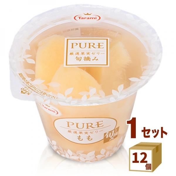 たらみ PURE ピュア もも 270g 12個