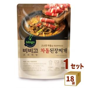 CJフ−ズ bibigo ビビゴ 牛肉テンジャンチゲ 460g×18袋