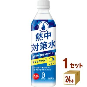 赤穂化成 熱中対策水 レモン味 ペットボトル 500ml 1ケース (24本)