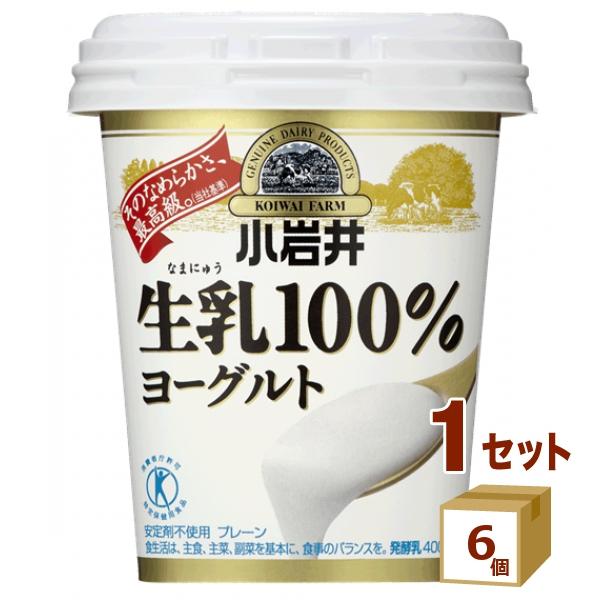 小岩井 生乳１００％ヨーグルト 400g×6個