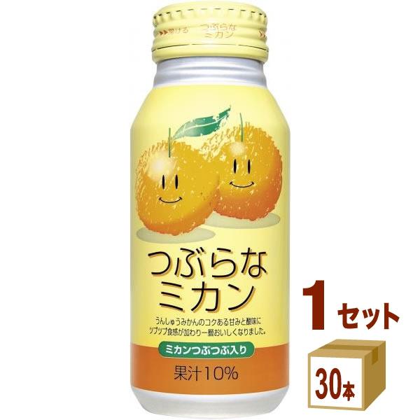 JAフーズおおいた つぶらなミカン 190ml 1ケース(30本)