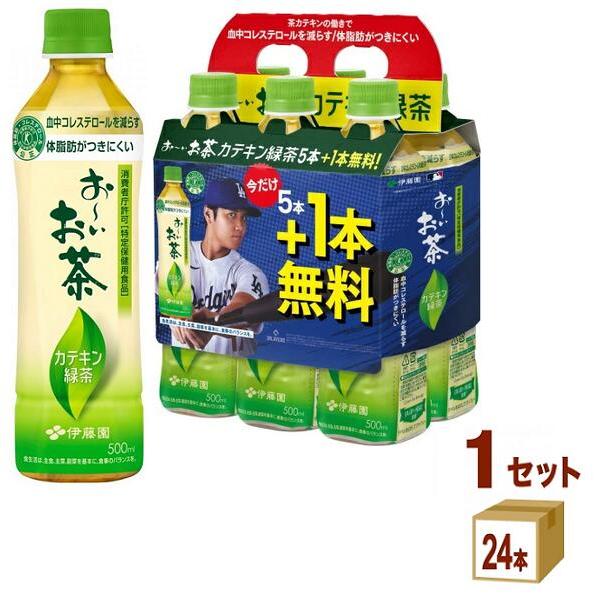 特売 伊藤園 お〜いお茶 カテキン緑茶 ペットボトル 500ml 1ケース(24本)