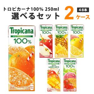 キリン 選べるセット トロピカーナ100％ 250ml 2ケース(48本)｜izmic-ec