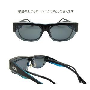 オーバーグラス 偏光 メンズ レディース メガ...の詳細画像2