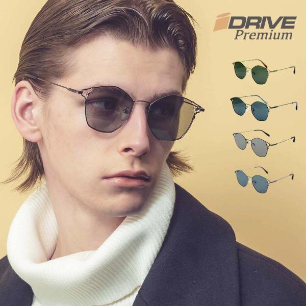 サングラス メンズ レディース 偏光 UV 紫外線 カット UV400 軽量 多角形フレーム 運転 ...