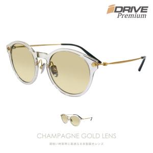 サングラス メンズ レディース 偏光 UV UV400 紫外線 カット 運転 ドライブ 薄い色 ボストン クリアフレーム IZONE NEW YORK iDrivePremium-P1430CG 爆買