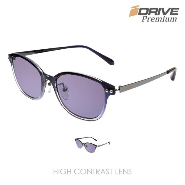 サングラス メンズ 偏光 薄い色 明るいレンズ ハイコントラスト スポーツ 運転 ゴルフ ボストン ...