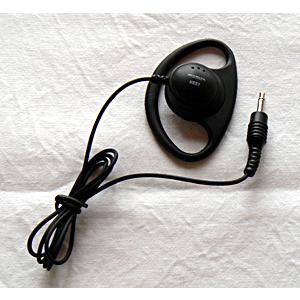 第一電波工業 HE57K ダイヤモンド ハンディ用 耳掛け式イヤホン 2.5φ