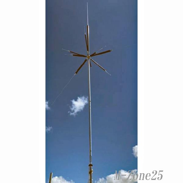UHV-10　コメット　HF/50MHz　9バンド垂直ベランダアンテナ　UHV10　別途送料（160...