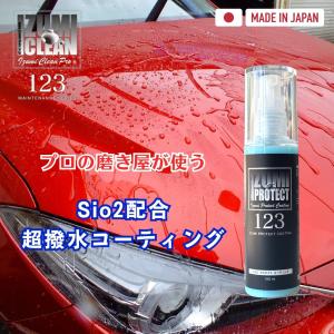 イズミプロテクトコーティング　ガラス系コーティング剤　ボディガラスコーティング施工車のメンテナンスに最適　プロの施工マニュアル付き（お得なセット商品）