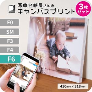 キャンバスプリント アートパネル オーダー F6サイズ 3枚セット 410mm×318mm フォト 写真 印刷 ファブリックパネル 送料無料 イズミダイシ プレゼント｜izumidaishi