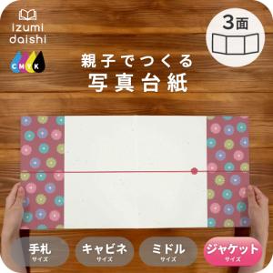 写真台紙 アルバム トレジャー 2面 見開き 6切 2L ジャケットサイズ 全