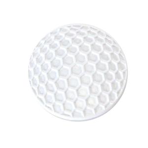 ゴルフボールマーカー ホワイトゴルフボール ゴルフボール型ハットクリップ付