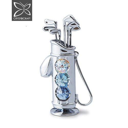 クリストクラフト　ゴルフバッグ / キャディバッグ　クリスタルスタンド  スワロフスキークリスタル　...