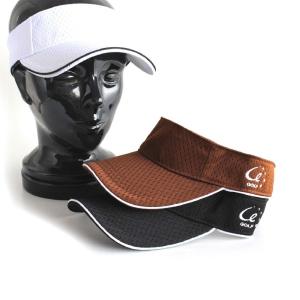 ゴルフ サンバイザー メッシュ 速乾 メンズ・レディース 男女兼用 シンプル ポリエステル 夏用 スポーツ アウトドア ブラック・ホワイト・ブラウン