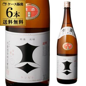 5/1・5/3限定 全品P2倍 送料無料 6本販売 日本酒 辛口 剣菱 上撰 1800ml瓶 16度 清酒 1800ml 兵庫県 剣菱酒造 酒  長S