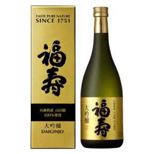 7/31〜8/2限定 全品P2倍 日本酒 福寿 大吟醸 720ml 兵庫県 神戸酒心館 15度 ふくじゅ 父の日 御中元 ギフト 贈物 長S