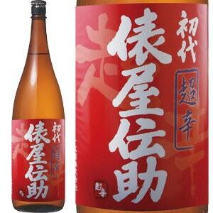 日本酒 初代 俵屋伝助 上撰 超辛口 1.8L 15度 1800ml 岐阜県 千代菊[長S]
