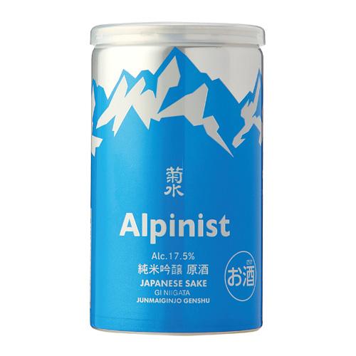 日本酒 菊水 Alpinist アルピニスト 180ml缶 清酒 新潟県 菊水酒造 純米 吟醸 原酒...