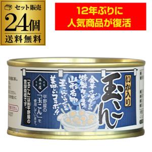 木の屋 いか入り玉こん 170g 24缶 玉こんにゃく たまこん 缶詰 備蓄用 長期保存 保存食 おつまみ RSLの商品画像