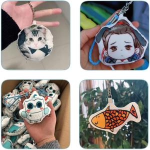 オリジナルクッションキーホルダー 写真入り オ...の詳細画像3