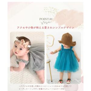 ベビー ワンピース ドレス チュールワンピース...の詳細画像3