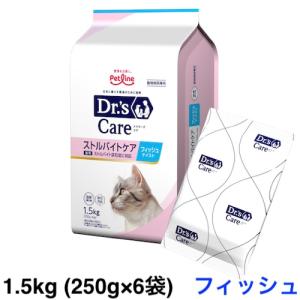 ドクターズケア 猫 ストルバイトケア フィッシュテイスト 1.6kg (400g×4袋)　Dr's Care ドクターズ