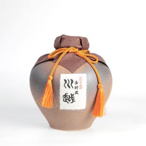 【甕壺川越】　希少　本格焼酎 1800ml 甕壺川越】 希少 本格焼酎 1800ml 本格焼酎 壷 川越 酒 空ビン 空き瓶