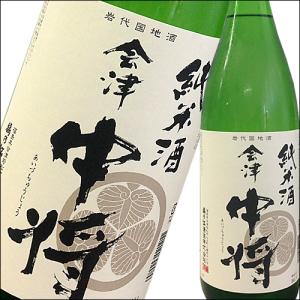 会津中将(福島)純米酒　1800ml