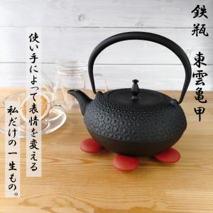 南部鉄器 鉄瓶 IH対応 及源鋳造 (OIGEN) 盛栄堂 東雲亀甲 H-200 IH やかん ケトル 鉄製 ※ラッピング不可