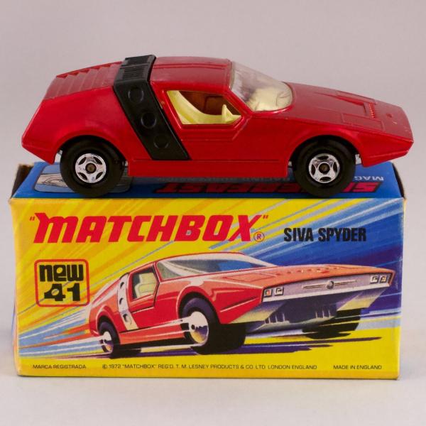 イギリス マッチボックス（matchbox） SIVA SPYDER 1972 new 41