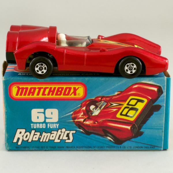 イギリス マッチボックス（matchbox） Rola matics turbo fury 75 N...